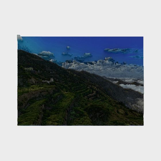 Mountain and Sea 3D model for Creative Projects