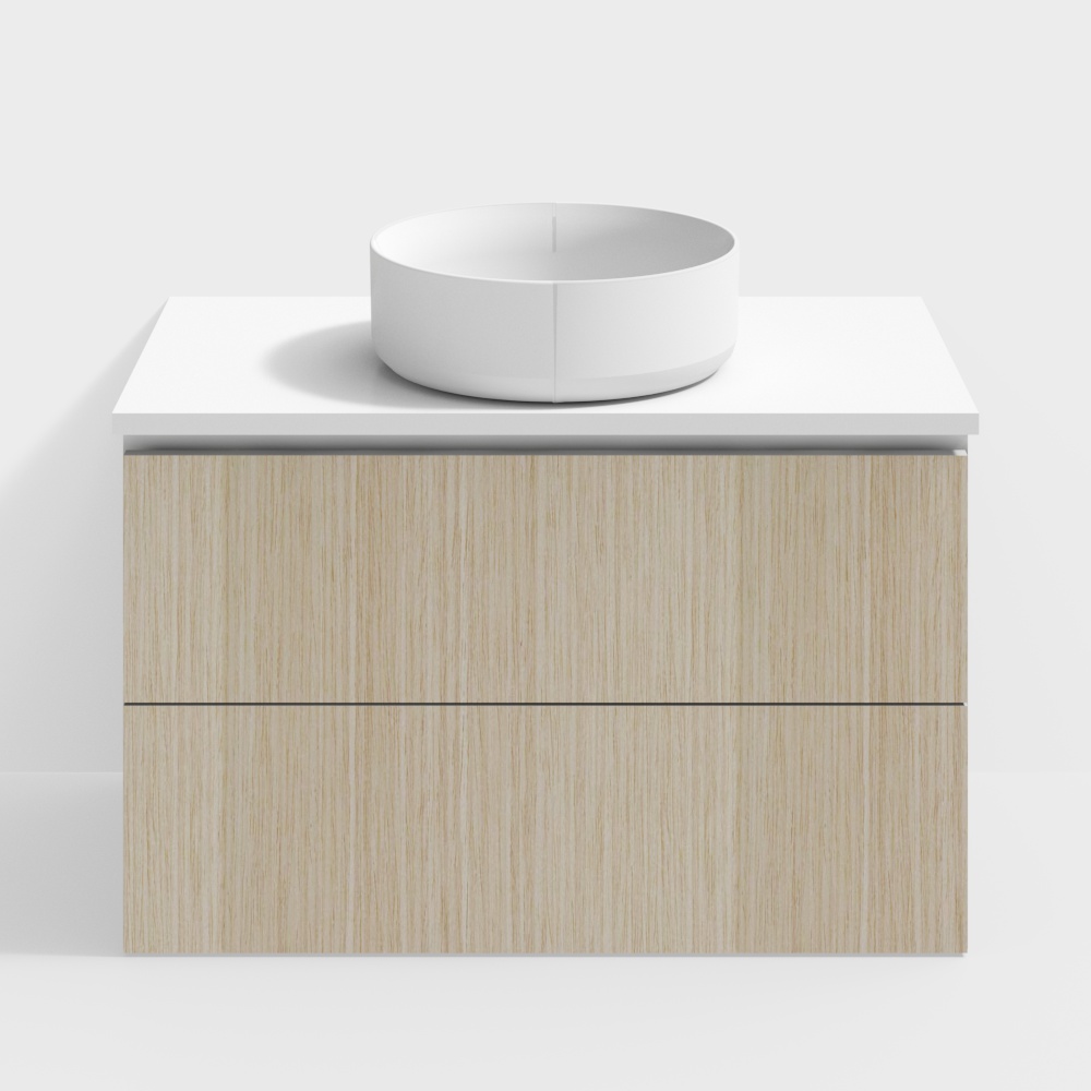 Vanity with Topmount