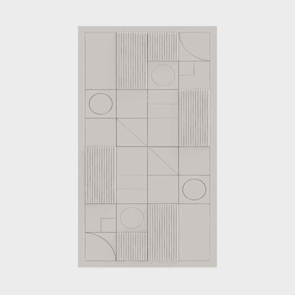 LIVING ROOM Wall Panel 2