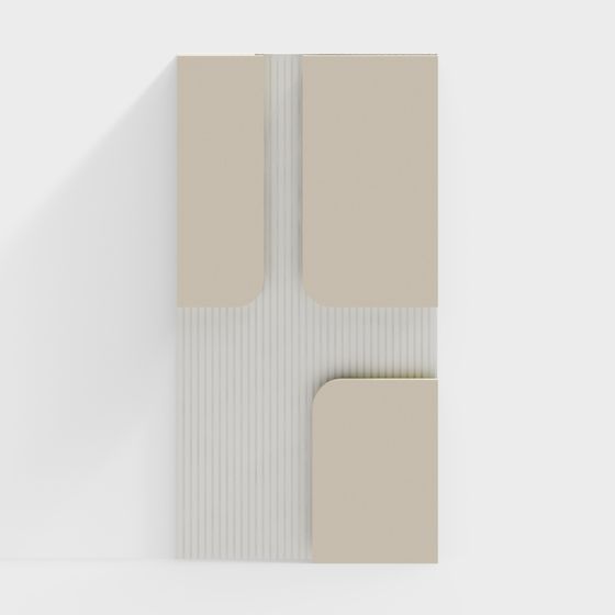 Urban Panel 3D model for Creative Projects