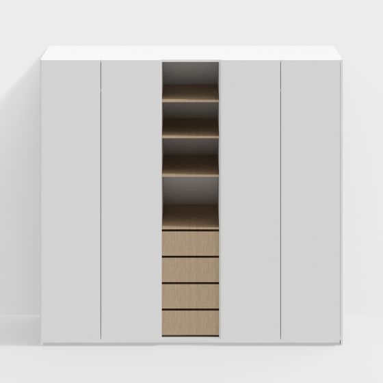 Urban Storage Cabinet 3D model