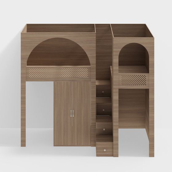 Urban Workspace 3D model for Modern Design