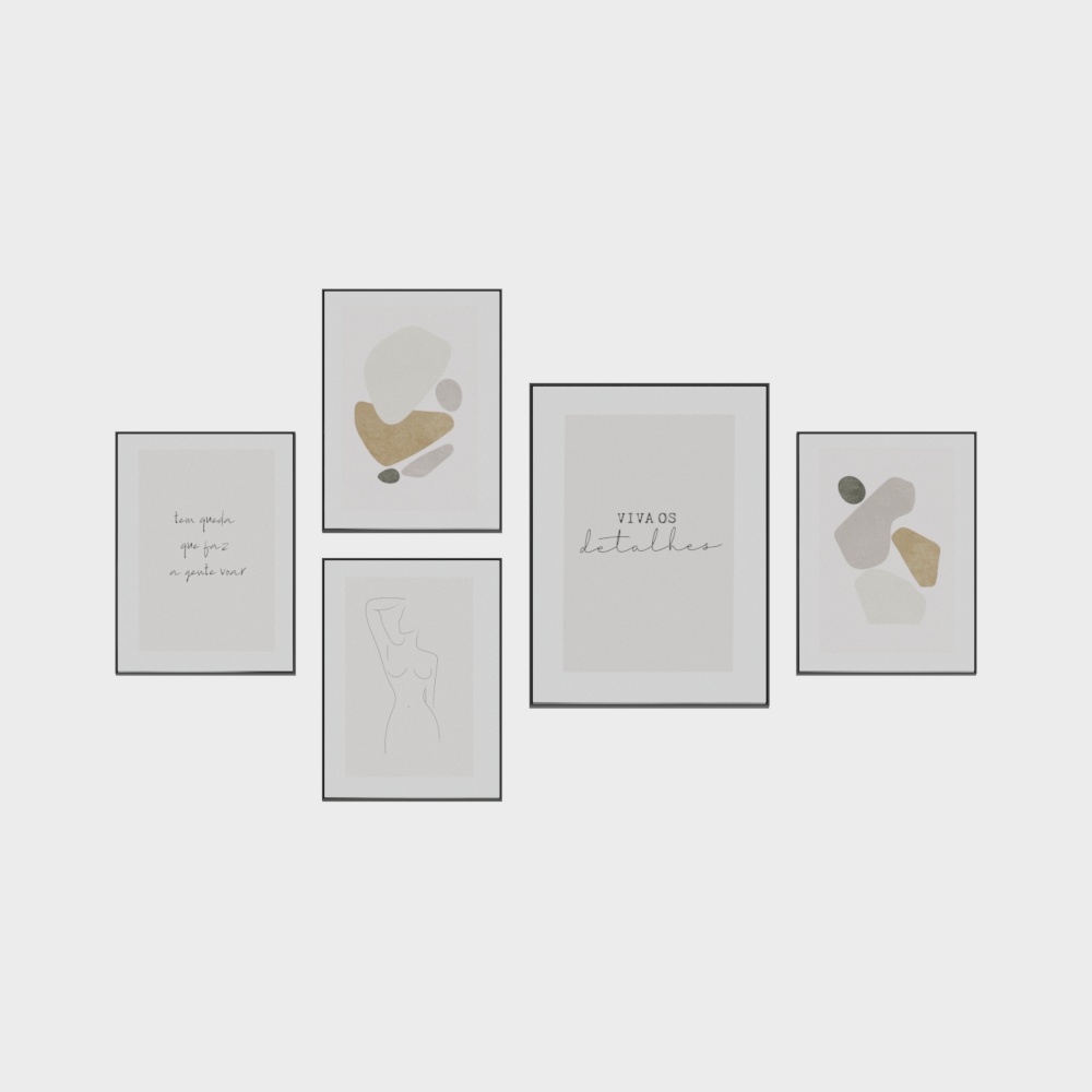 Four Panel Frame Composition by Mariane Michels (1)