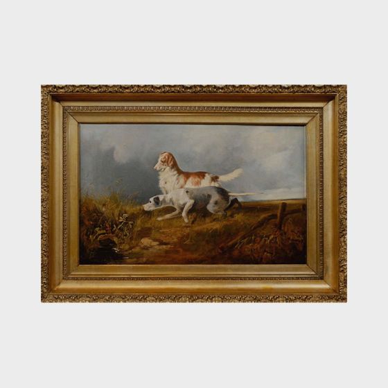 Chasing Hounds 3D model in Peaceful Rural Setting