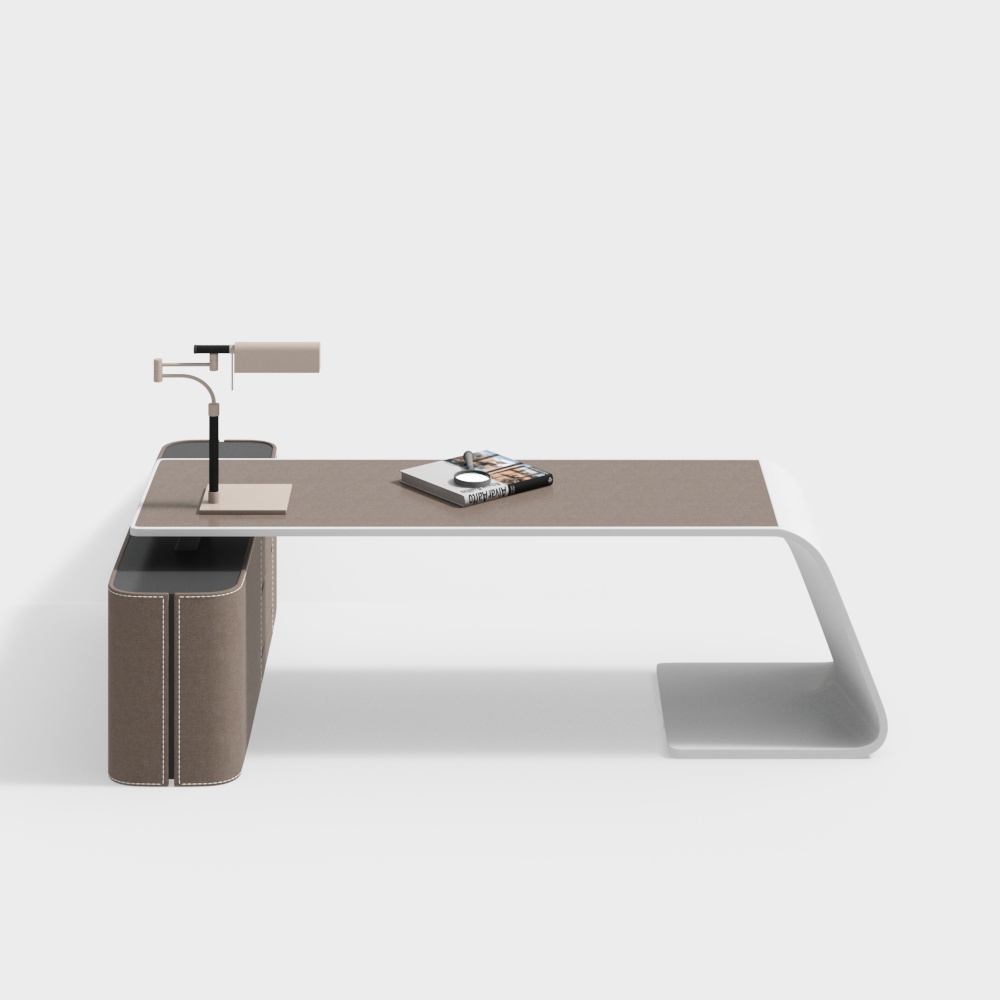 11090. Free Sketchup Manager's Desk Model Download