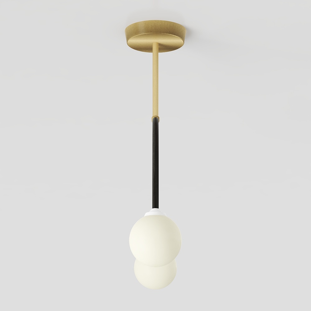 THE+HOUSE+LIGHT-2+LIGHT+ARCHED+BRASS+CEILING+LIGHT