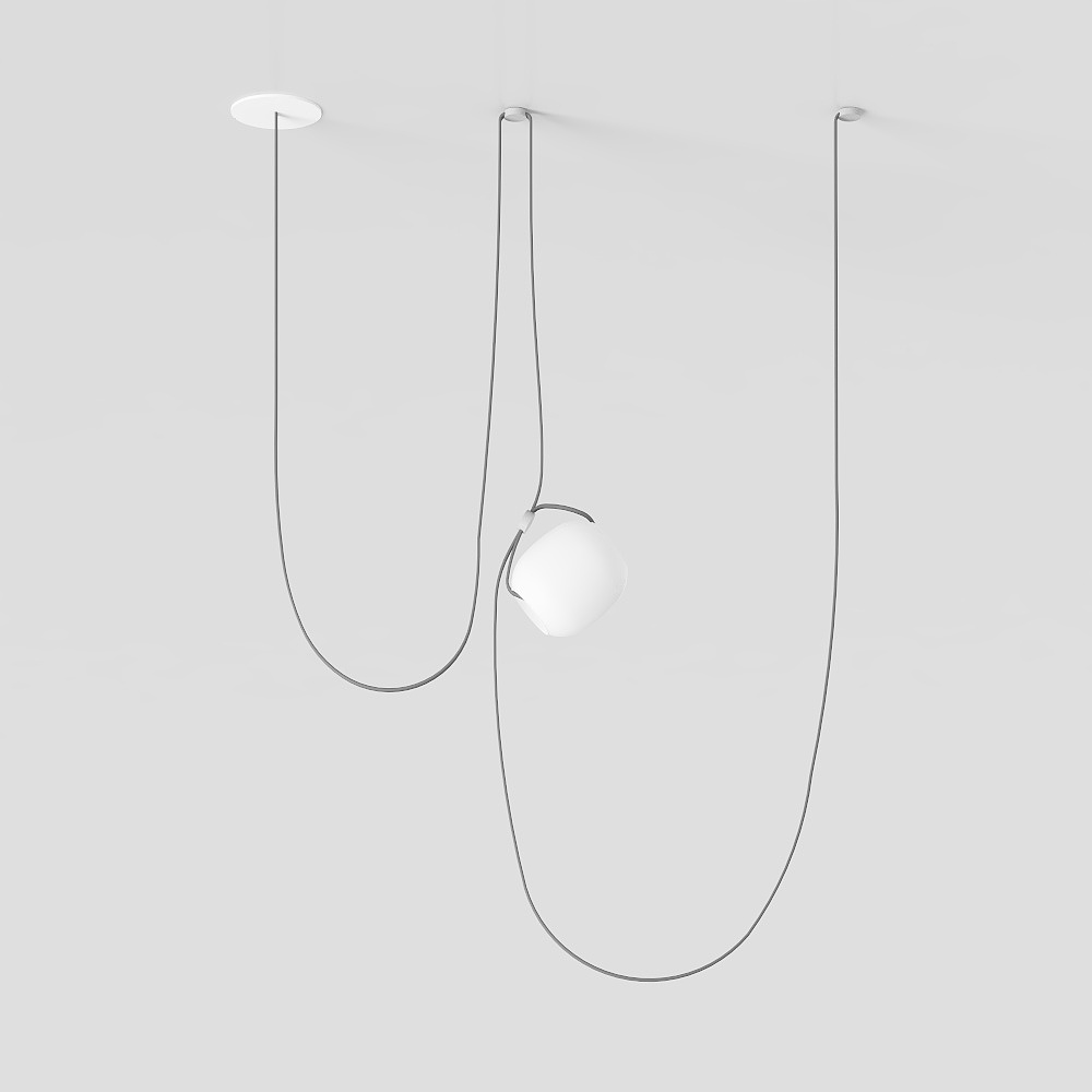 Modern Minimalist Hanging Light 3D model