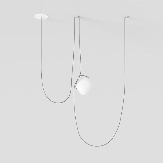 Modern Minimalist Hanging Light 3D model
