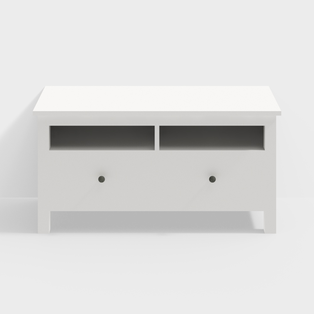 IKEA HEMNES TV Stand 2C 570x1100x470 White