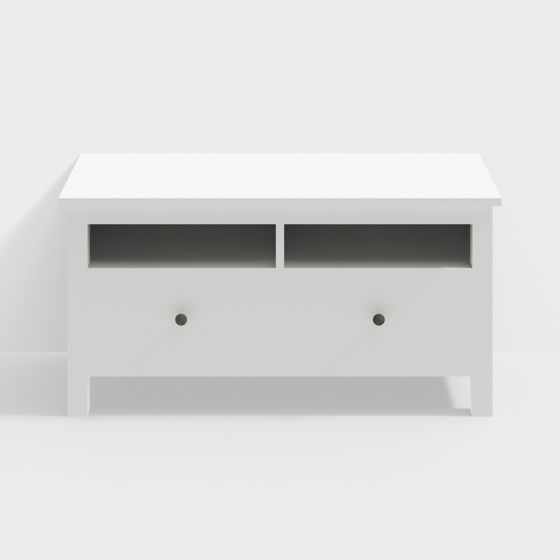 Modern Minimalist TV Cabinet 3D model