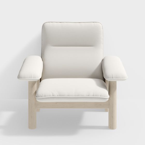 Cozy Lounge Chair 3D model