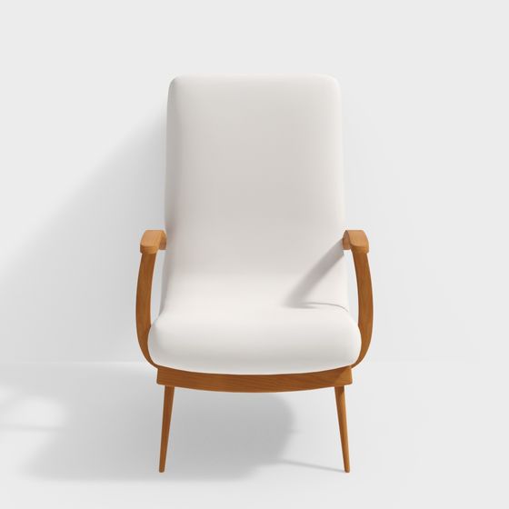 Cozy Lounge Chair 3D model