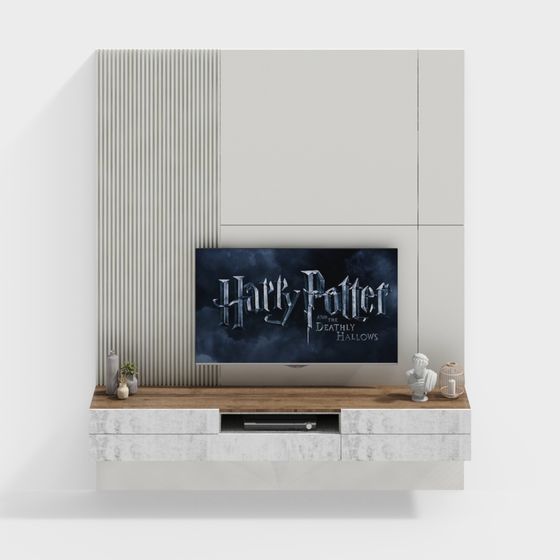 Urban Elegance TV Cabinet 3D model