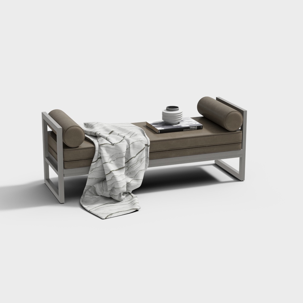 Urban Comfort Bench 3D model