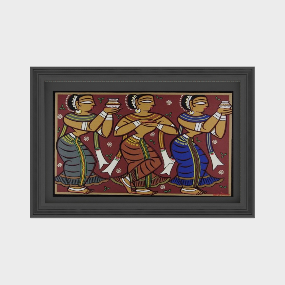 Enchanting Indian Traditional Dance 3D model