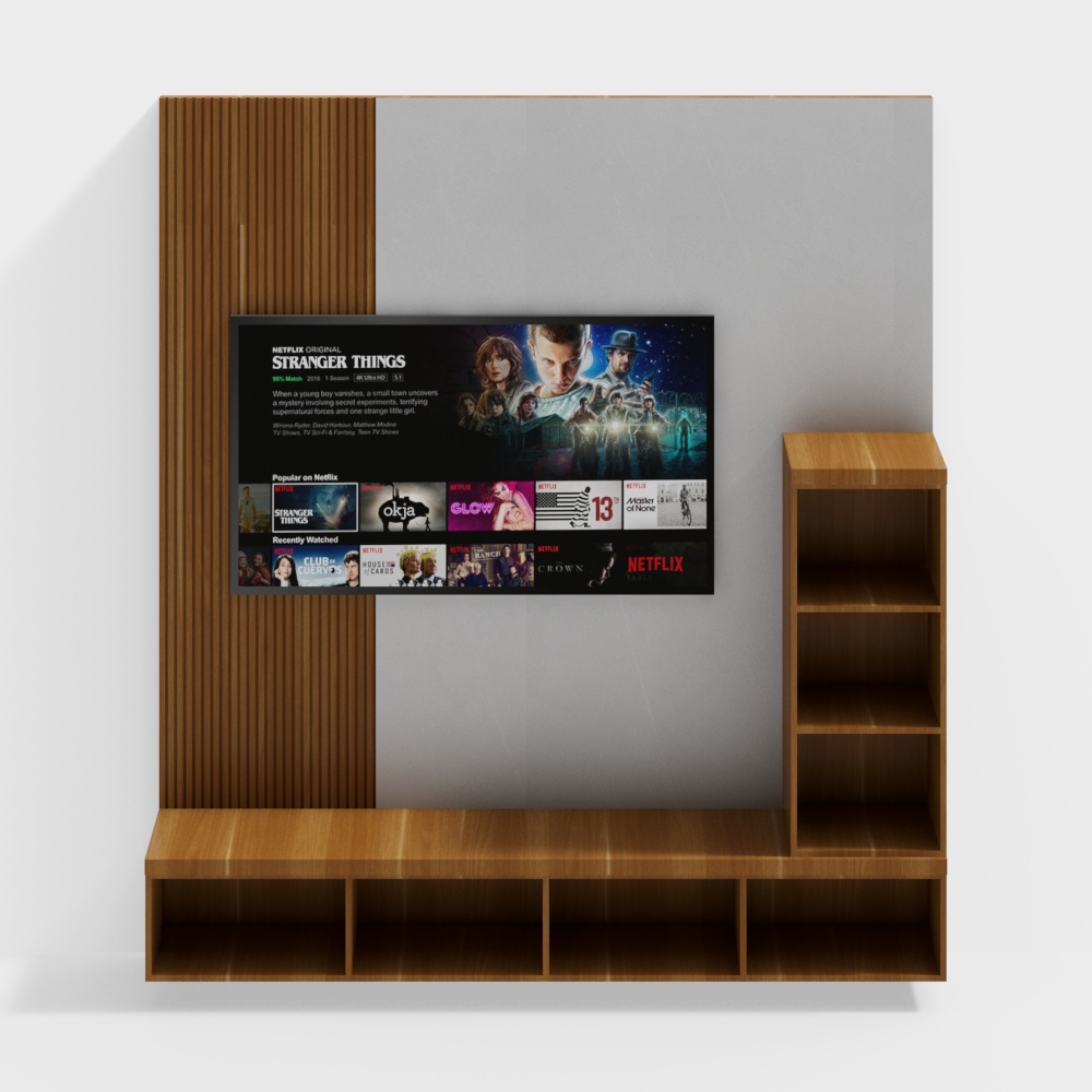 TV Backdrop for Living Room