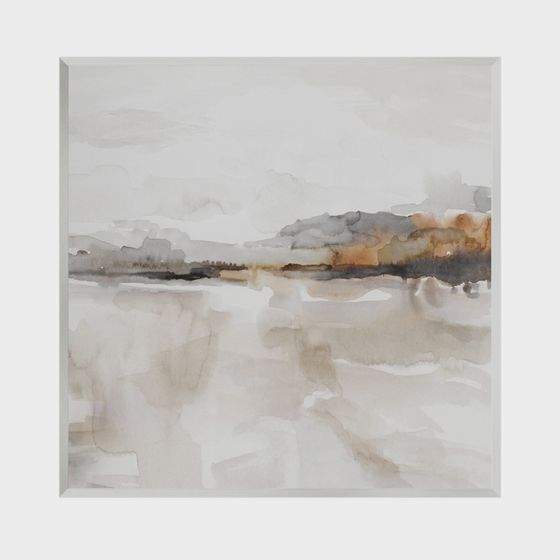 Serene Sunrise Lake View 3D model