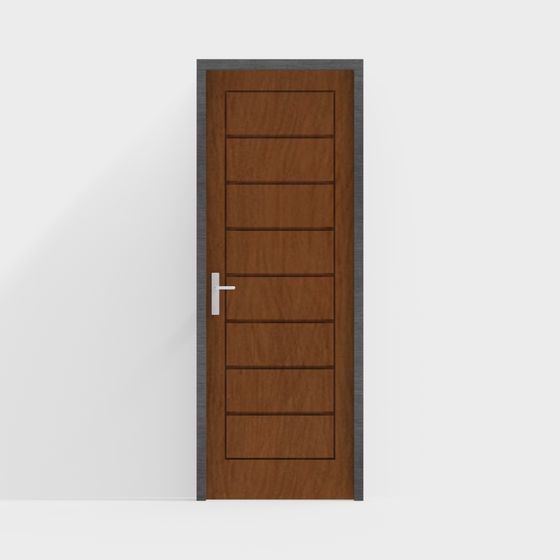 Minimalist Door 3D model