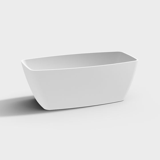 Minimalist Bathtub 3D model