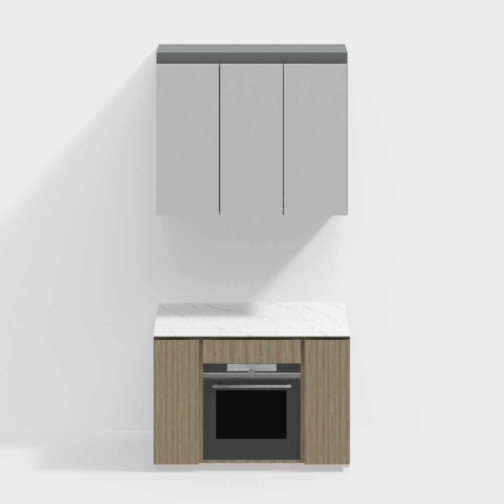 Tủ Bếp Khô - không có khung