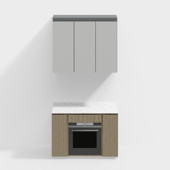 Tủ Bếp Khô - không có khung