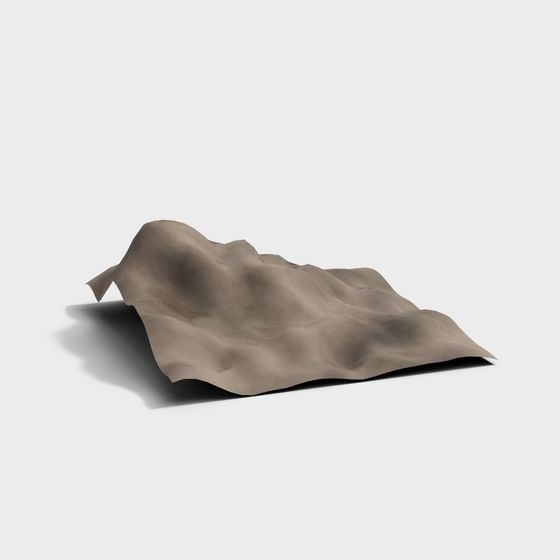 Flowing Sand Dune 3D model