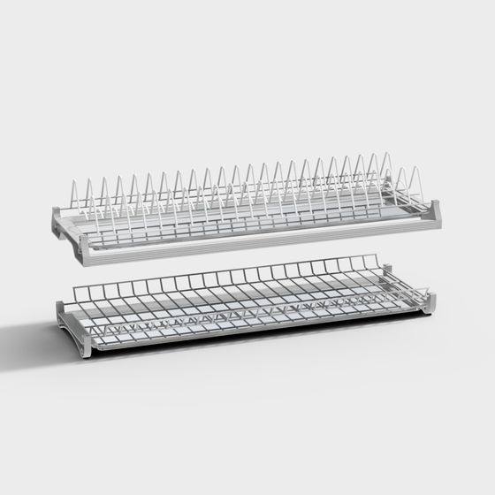 จาน + ชั้นวาง