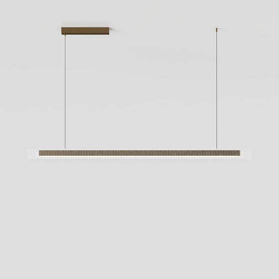 Elegant Pendant Light 3D model