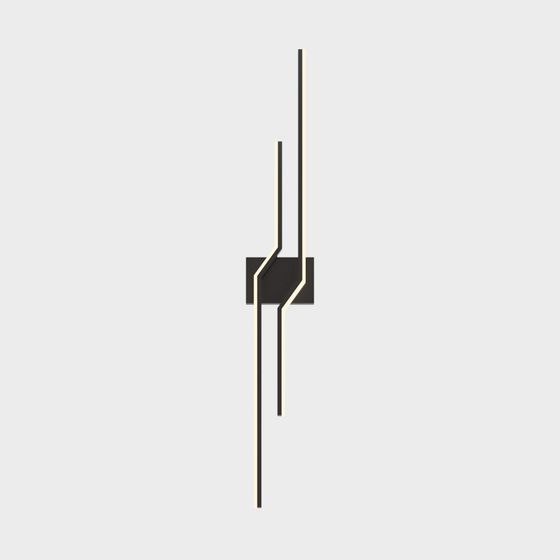 Modern Minimalist Wall Lamp in Black