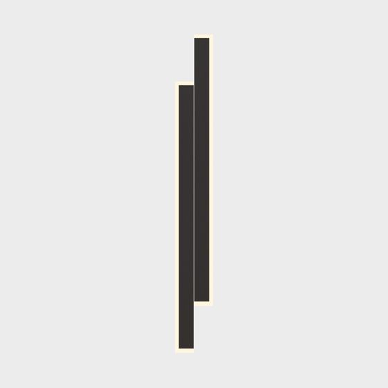 Minimalist Geometric Black Column 3D model