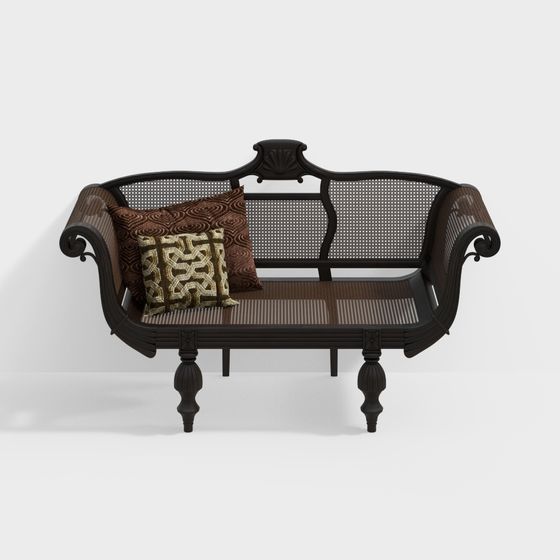 Ghế băng Indochine của Nguyễn Minh Khoa_ Vray 2018