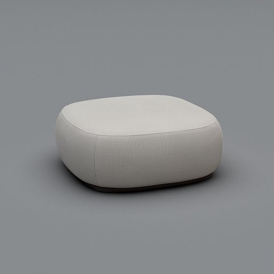 Sleek Comfortable Stool 3D model