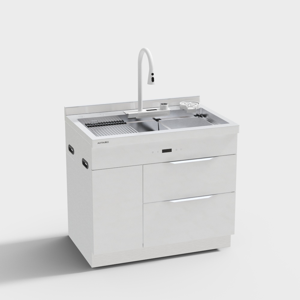 Lavastoviglie integrata Aotin Okuda-JC6 (bianco)