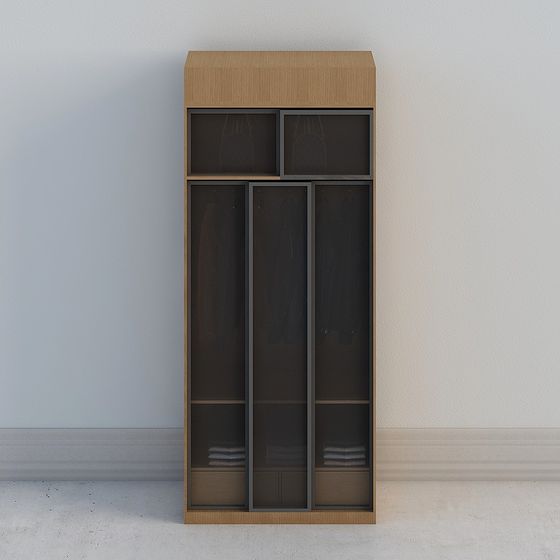 Urban Closet 3D model for Modern Interiors