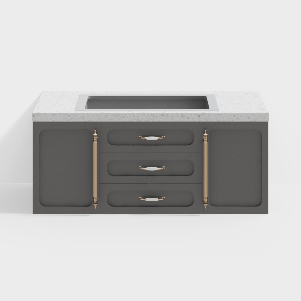 French Bathroom Sink