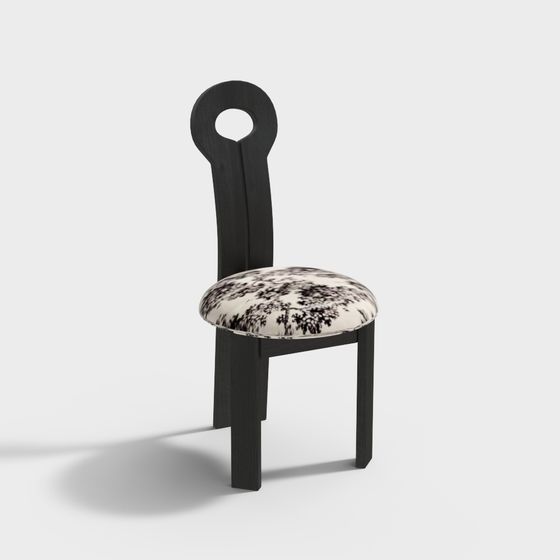 Key Chair 3D model for Contemporary Interiors