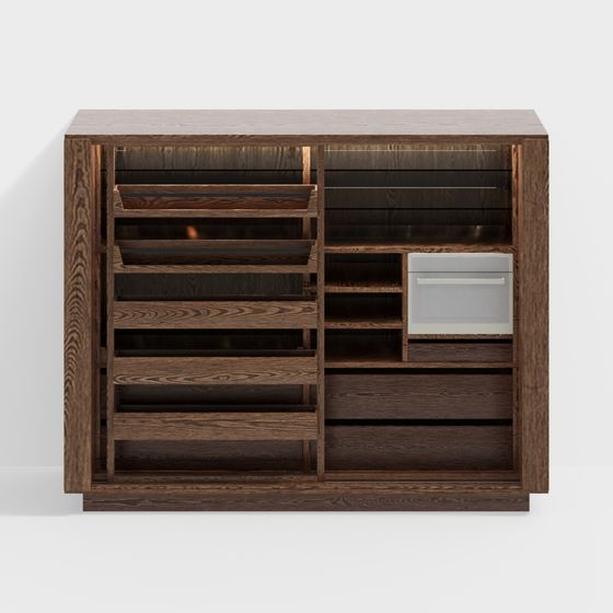 ログキャビンワインキャビネット