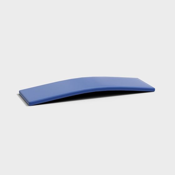 Curved Mat 3D Model Design
