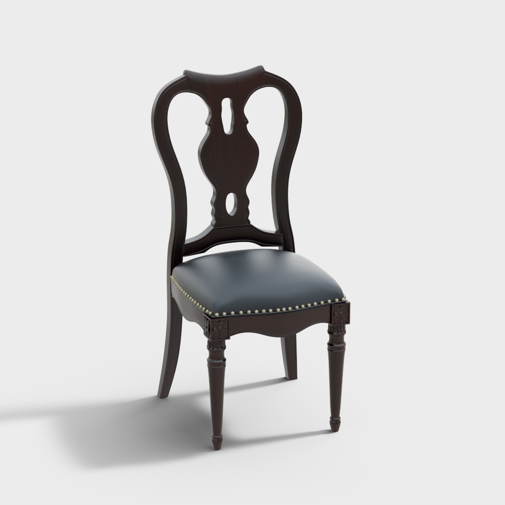 Europäischer Esszimmerstuhl