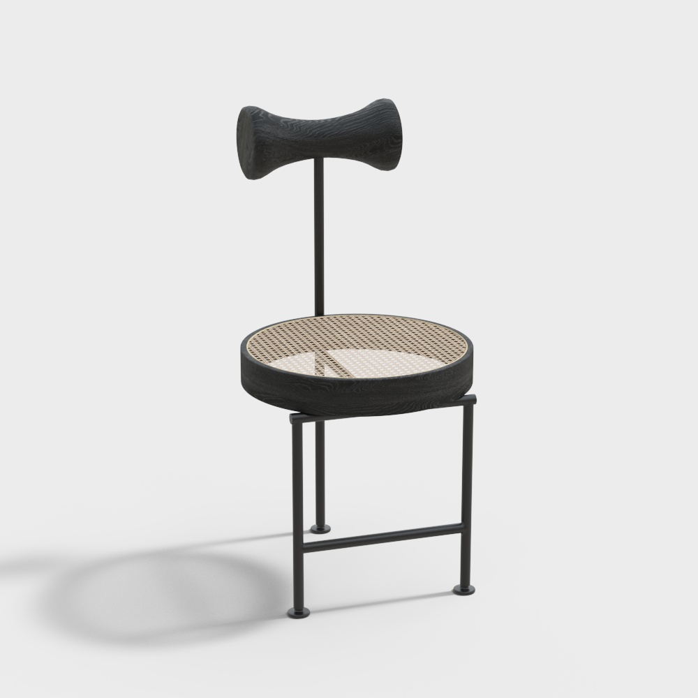 Sedia da pranzo in stile retrò