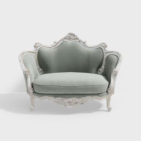 Royal Elegance 3D Sofa Model