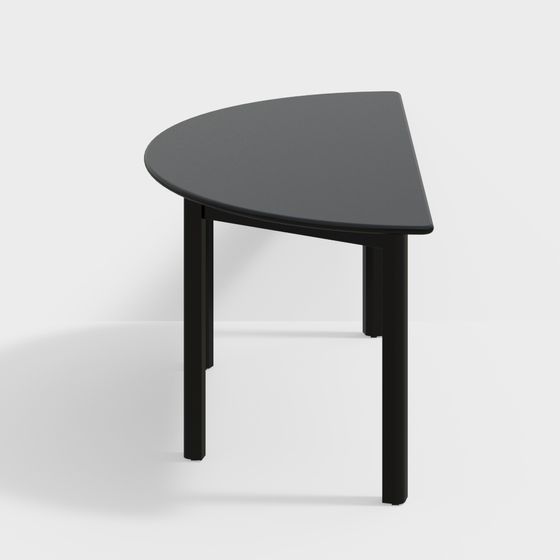 Triangular Side Table 3D model in Minimalist Design