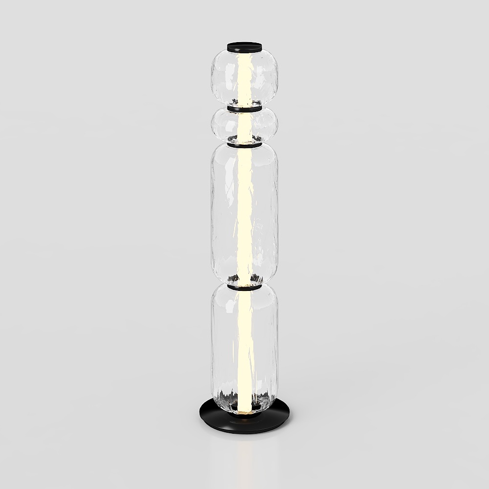 Lampada da terra moderna e semplice