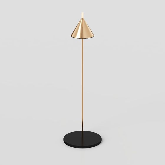 Stylish Floor Lamp 3D model for Modern Interiors