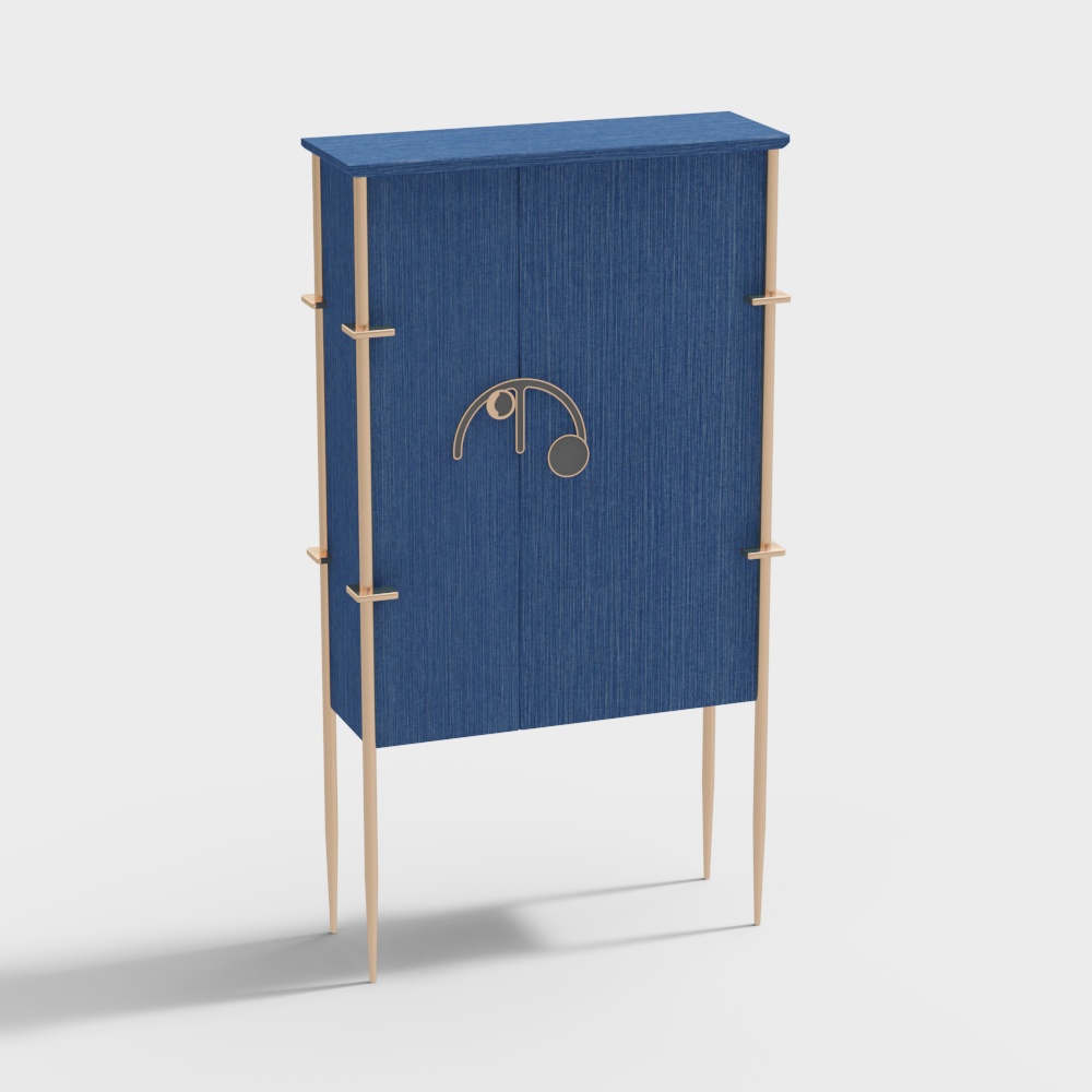 Modern Light Luxury Decorative Cabinet