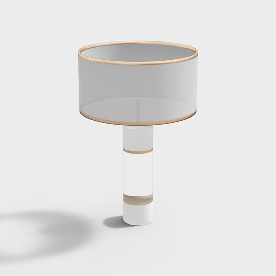 Elegant Modern 3D Lighting Fixture Model