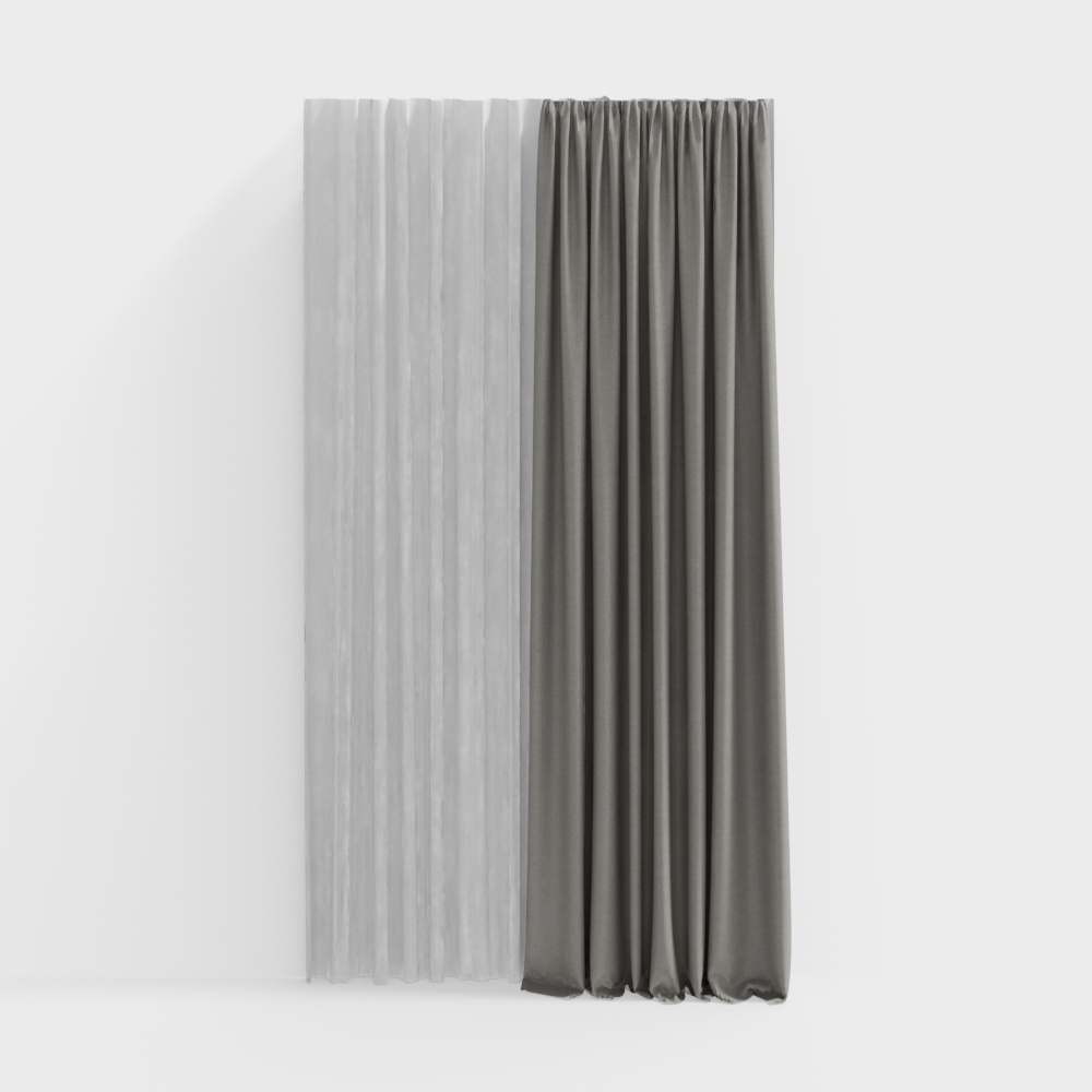 Modern Gray Curtains