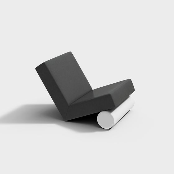 Contemporary Minimalist Sofa 3D model