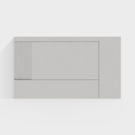 Urban Panel 3D model for Modern Spaces