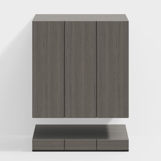 Urban Window Low Poly 3D model